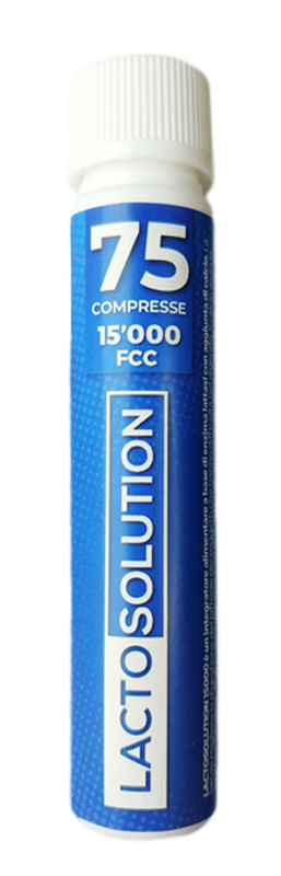 LACTOSOLUTION 15000 75 COMPRESSE - goldeneffe.it