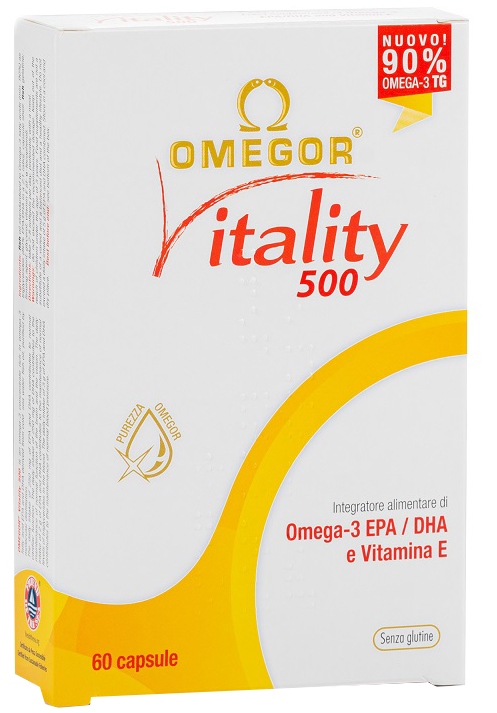 OMEGOR VITALITY 500 60 CAPSULE - goldeneffe.it