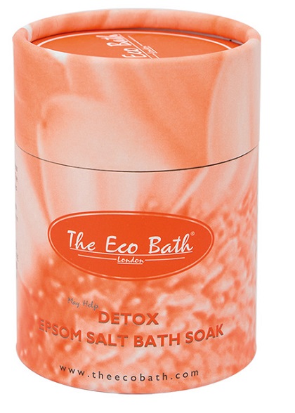 THE ECO BATH LONDON DETOX EPSOM SALT BATH SOAK 250 G - goldeneffe.it