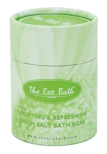 THE ECO BATH LONDON UPLIFTING & REFRESHING EPSOM SALT BATH SOAK 250 G - goldeneffe.it