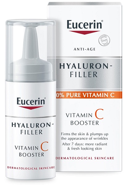 EUCERIN HYALURON-FILLER VITAMIN C BOOSTER 1 X 8 ML - goldeneffe.it