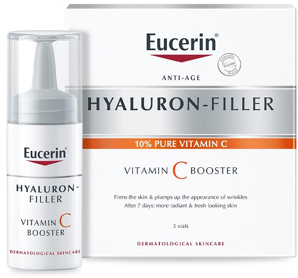 EUCERIN HYALURON-FILLER VITAMIN C BOOSTER 3 X 8 ML - goldeneffe.it