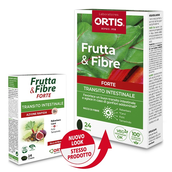 FRUTTA & FIBRE FORTE 24 COMPRESSE - goldeneffe.it