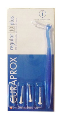 CURAPROX CPS REGULAR CPS 10 CON 5 SCOVOLINI + SUPPORTO - goldeneffe.it