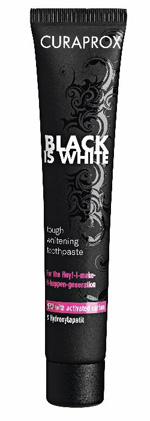 CURAPROX BLACK IS WHITE DENTIFRICIO RINFRESCANTE 90 ML - goldeneffe.it