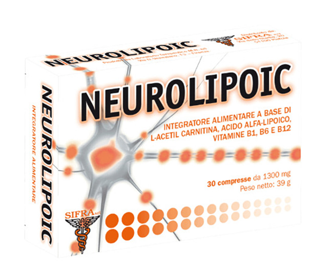 NEUROLIPOIC 30 COMPRESSE - goldeneffe.it