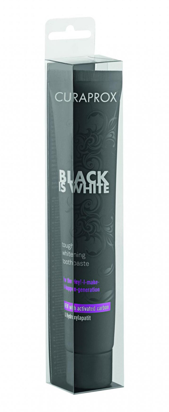 CURAPROX BLACK IS WHITE DENTIFRICIO TRAVEL SIZE 10 ML - goldeneffe.it