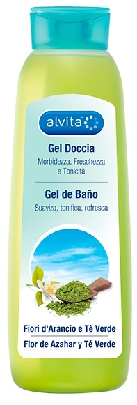 ALVITA GEL DOCCIA FIORI ARANCIO/TE' VERDE 300 ML - goldeneffe.it