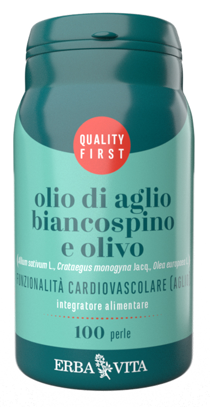 OLIO DI AGLIO BIANCOSPINO E OLIVO 100 PERLE - goldeneffe.it