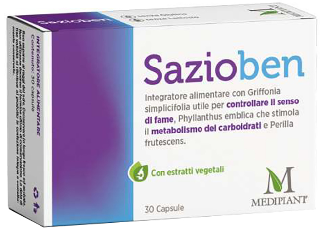 SAZIOBEN 30 CAPSULE - goldeneffe.it