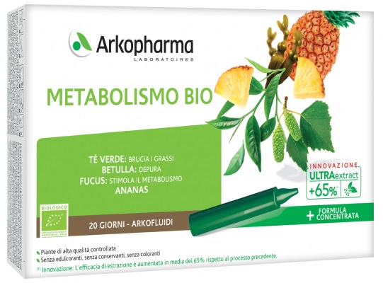 ARKOFLUIDI METABOLISMO BIO 20 FIALE - goldeneffe.it
