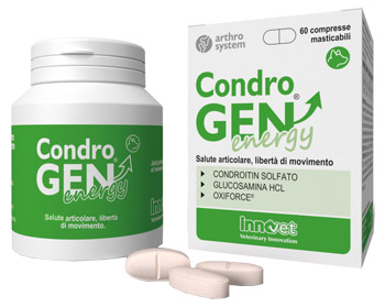 CONDROGEN ENERGY 60 COMPRESSE MASTICABILI - goldeneffe.it