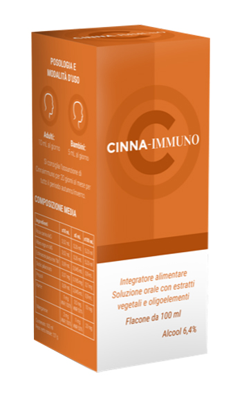 CINNA IMMUNO 100 ML - goldeneffe.it