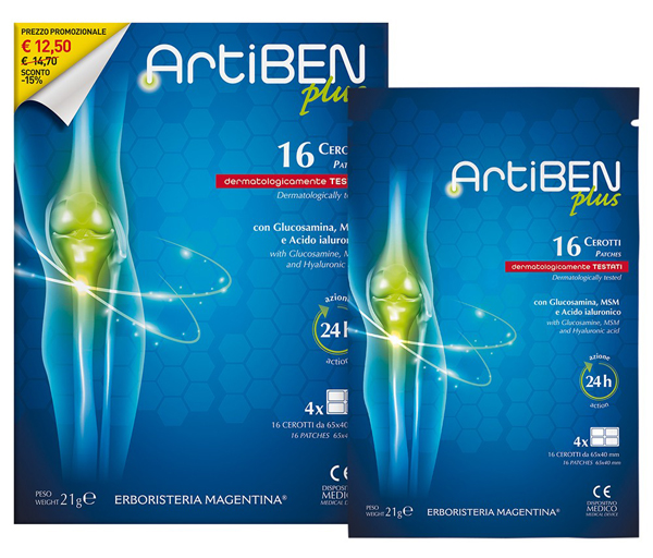 ARTIBEN PLUS CEROTTO 16 PEZZI - goldeneffe.it