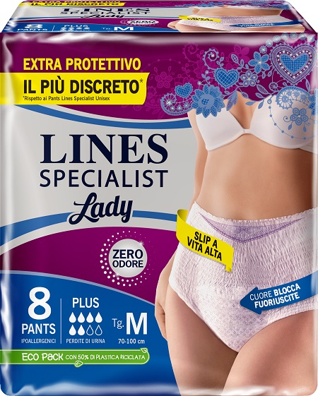 LINES SPECIALIST PANTS PLUS M FARMA 8 PEZZI - goldeneffe.it