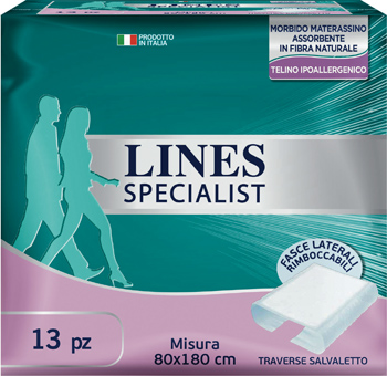 LINES SPECIALIST TRAVERSA 80X180 13 PEZZI FARMA - goldeneffe.it