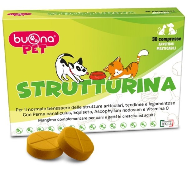 BUONAPET STRUTTURINA 30 COMPRESSE - goldeneffe.it