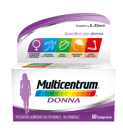 MULTICENTRUM DONNA 60 COMPRESSE - goldeneffe.it