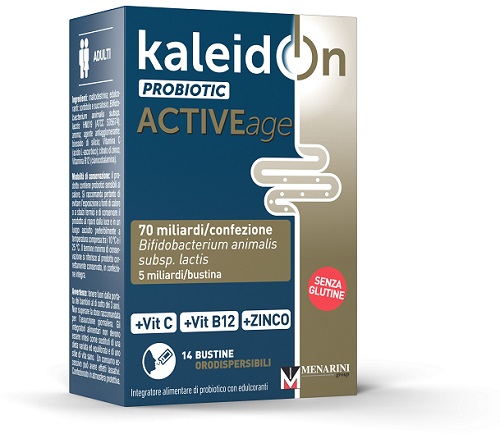 KALEIDON PROBIOTIC ACTIVE AGE 14 BUSTINE - goldeneffe.it