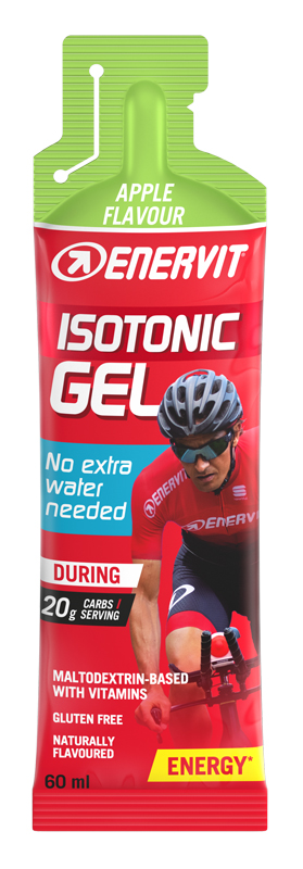 ENERVIT SPORT ISOTONICGEL APPLE 60 ML - goldeneffe.it