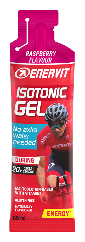 ENERVIT SPORT ISOTONICGEL RASPBERRY 60 ML - goldeneffe.it