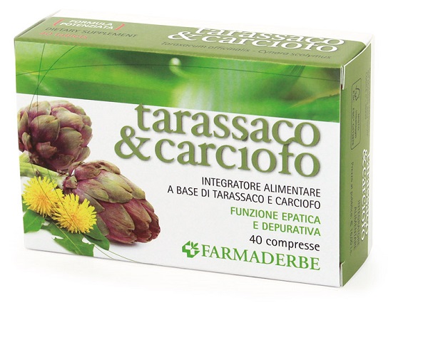 TARASSACO & CARCIOFO 40 COMPRESSE - goldeneffe.it