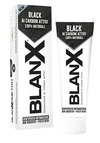 BLANX BLACK CARBONE 75 ML - goldeneffe.it