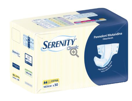 SERENITY PANNOLONE A MUTANDINA CLASSIC EXTRA XL 15 PEZZI - goldeneffe.it