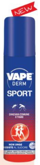 VAPE DERM SPORT SPRAY 100 ML - goldeneffe.it