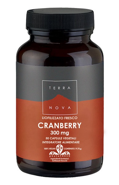 TERRANOVA CRANBERRY 300MG LIOFILIZZATO FRESCO 50 CAPSULE - goldeneffe.it