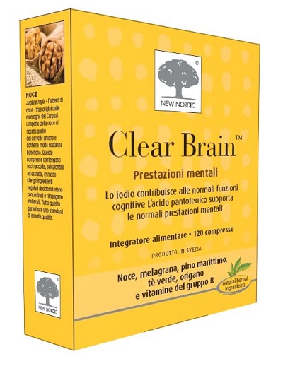 CLEAR BRAIN 120 COMPRESSE - goldeneffe.it