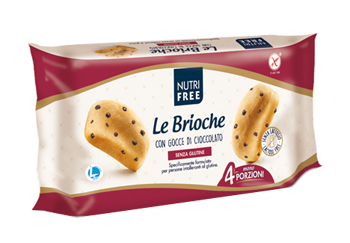 NUTRIFREE LE BRIOCHE GOCCE DI CIOCCOLATO 200 G - goldeneffe.it