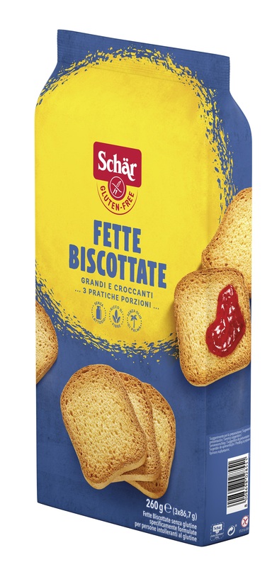 SCHAR FETTE BISCOTTATE 3 PORZIONI DA 86,7 G - goldeneffe.it