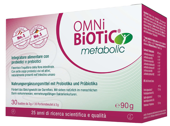 OMNI BIOTIC METABOLIC 30 BUSTINE DA 3 G - goldeneffe.it