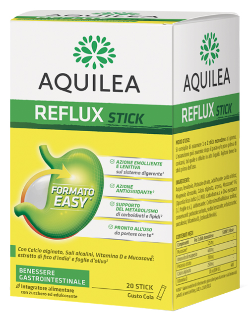 AQUILEA REFLUX 20 STICK MONODOSE - goldeneffe.it