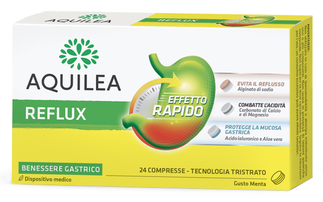 AQUILEA REFLUX 24 COMPRESSE - goldeneffe.it