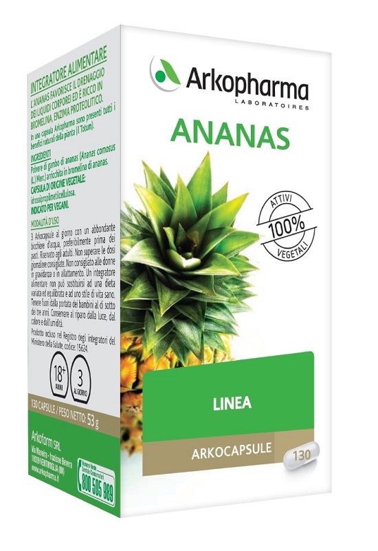 ARKO CAPSULE ANANAS 130 CAPSULE - goldeneffe.it