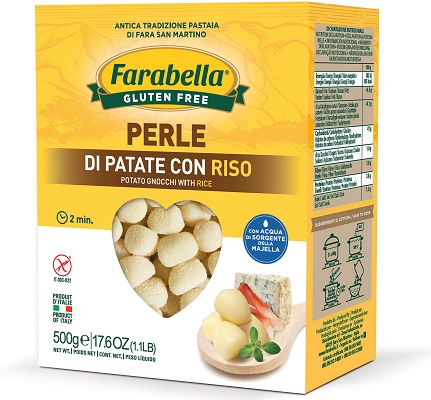FARABELLA PERLE PATATE RISO 500 G - goldeneffe.it
