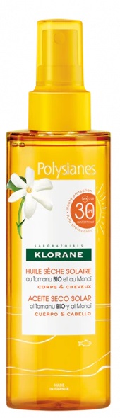 KLORANE OLIO SECCO SOLARE SPF 30 CORPO/CAPELLI 200 ML - goldeneffe.it