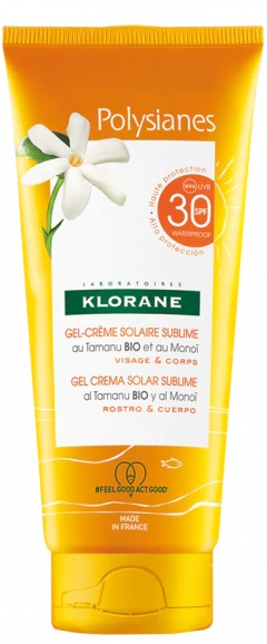 KLORANE GEL-CREMA SOLARE SUBLIME SPF 30 VISO/CORPO 200 ML - goldeneffe.it