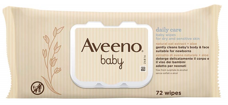 AVEENO BABY SALVIETTINE 72 PEZZI - goldeneffe.it