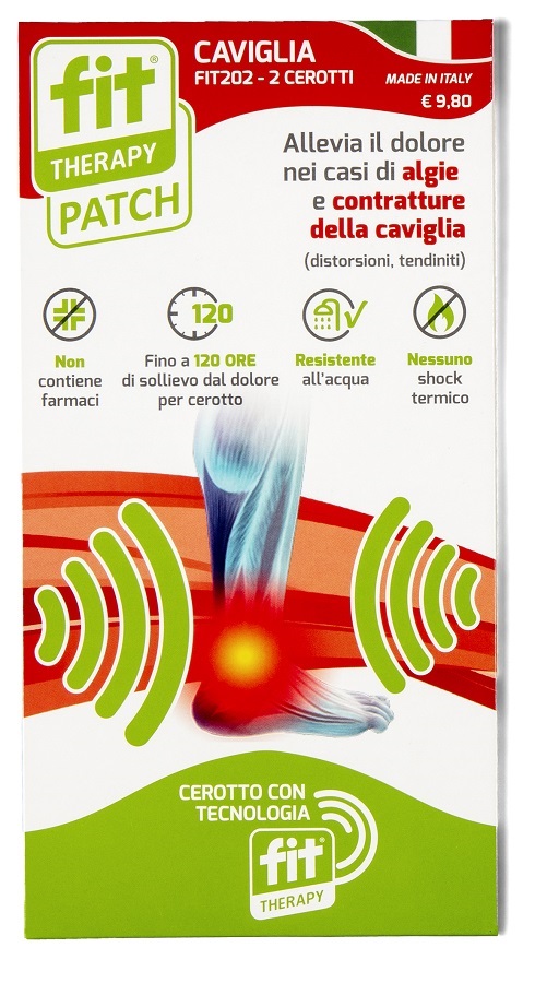 CEROTTO FIT THERAPY CAVIGLIA 2 PEZZI - goldeneffe.it