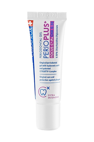CURAPROX PERIOPLUS+ FOCUS GEL CHX 0,5% 10 ML - goldeneffe.it