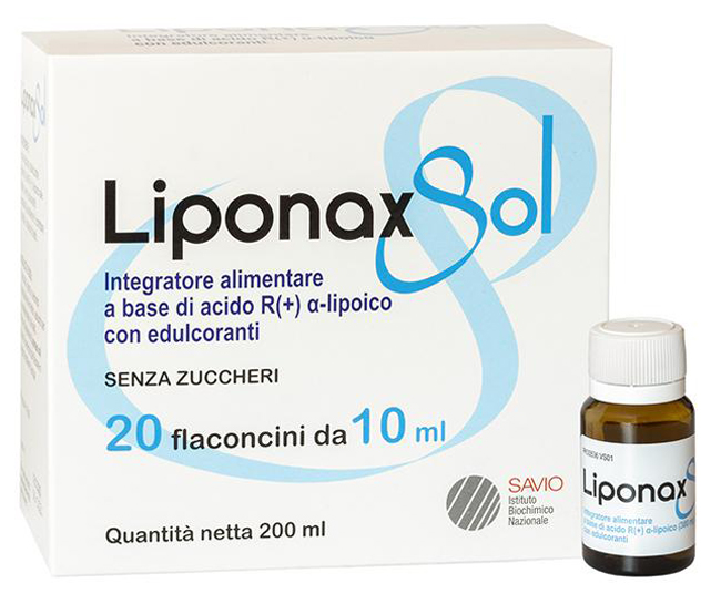 LIPONAX SOLUZIONE 20 FLACONCINI 10 ML - goldeneffe.it