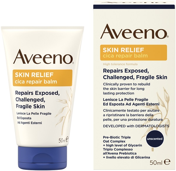 AVEENO SKIN RELIEF CICA BALM 50 ML - goldeneffe.it