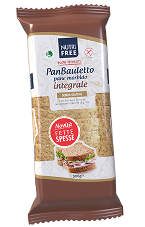 NUTRIFREE PANBAULETTO INTEGRALE 300 G - goldeneffe.it