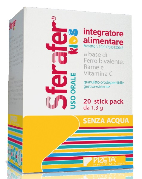 SFERAFER KIDS 20 STICK PACK - goldeneffe.it