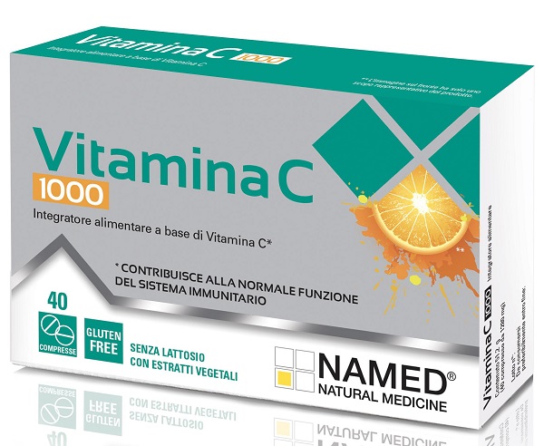 VITAMINA C 1000 40 COMPRESSE - goldeneffe.it