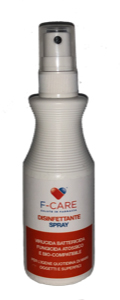 DISINFETTANTE SPRAY F CARE PER MANI 100 ML - goldeneffe.it