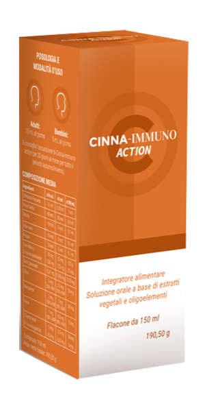 CINNA IMMUNO ACTION SOLUZIONE ORALE 150 ML - goldeneffe.it